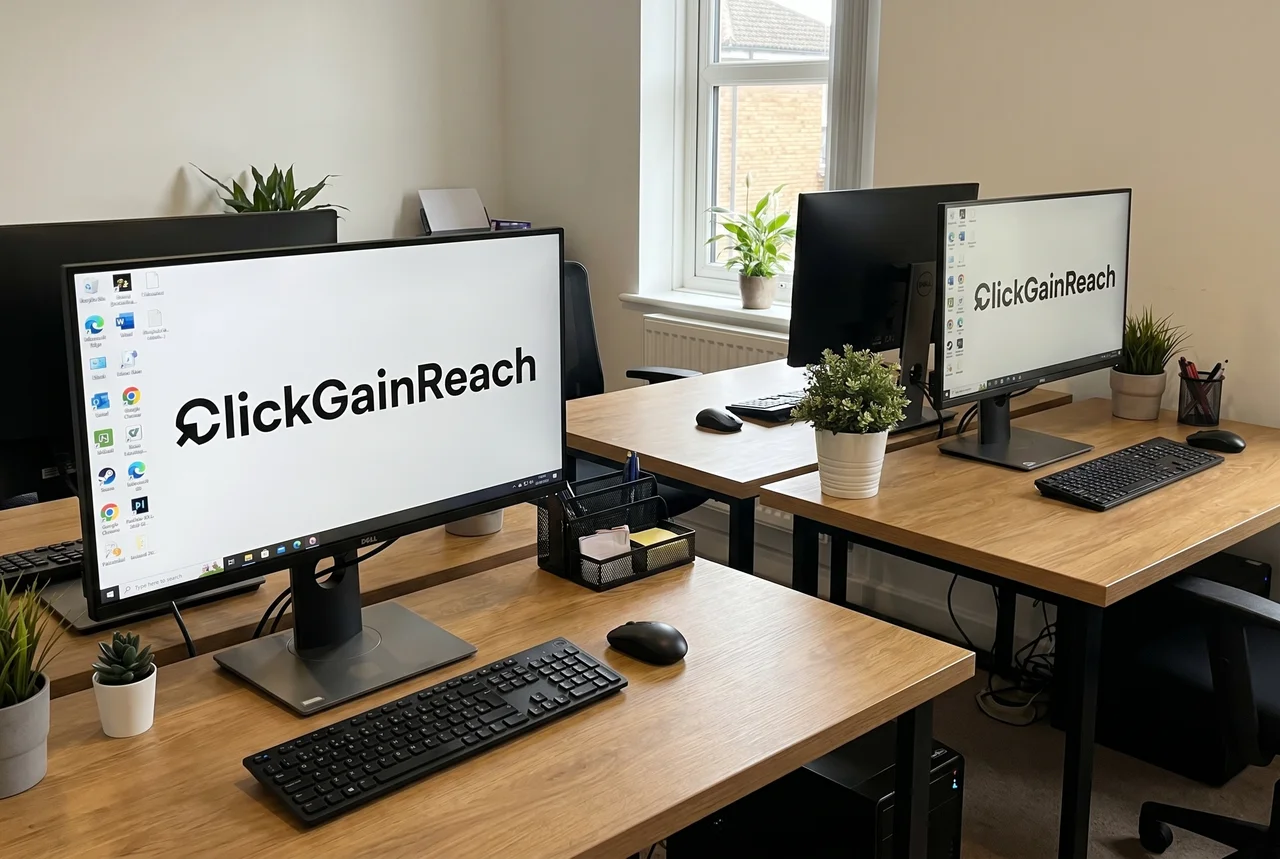 ClickGainReach operating room — remote, focused, built for the long haul